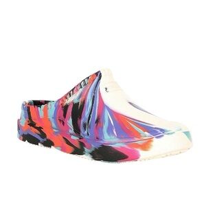 Hunter Bloom Algae‎ Marble Clogs Multi Color Unisex US M11 W12 EU44